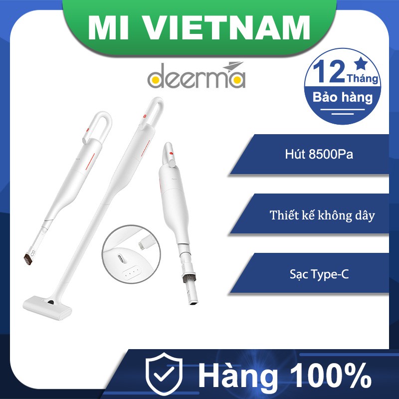 Máy hút bụi cầm tay không dây cao cấp Deerma VC01- chính hãng | BigBuy360 - bigbuy360.vn