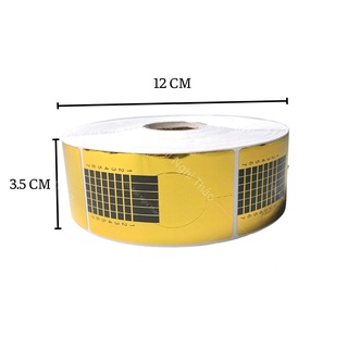 Giấy form móng đắp gel bột LADURA