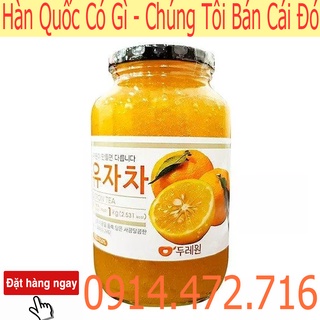 Trà chanh mật ong hàn quốc hũ 1kg cao cấp