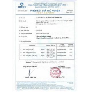 Cao Thảo Mộc Ayofa Relax 20g