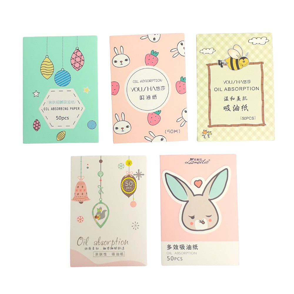 Combo 5 Bịch Giấy Thấm Dầu - Mẫu Ngẫu Nhiên | BigBuy360 - bigbuy360.vn