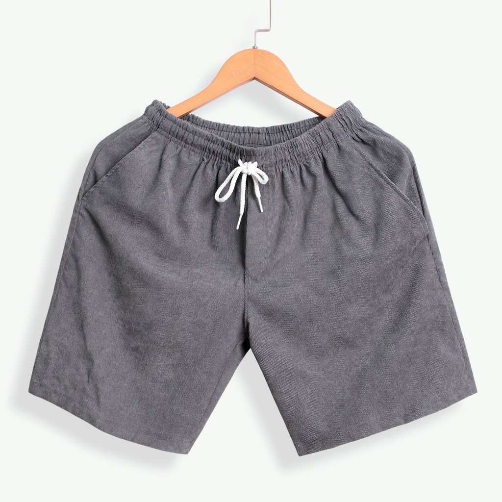 Quần Short Nam Chất Nhung Tăm Dày Dặn Mềm Mịn Phong Cách Trẻ Trung Năng Động