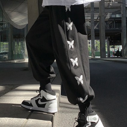 Quần thể thao in họa tiết cá tính theo phong cách hàn quốc dành cho nam