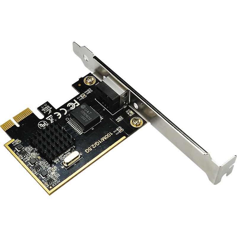 Card Mạng Không Dây 2.5gbps Pci-E Express 10 / 100 / 1g / 2.5gbps Pcie-X4 2500mbps