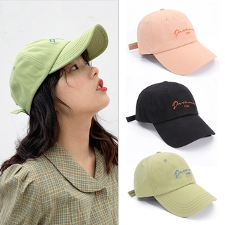 Mũ Lưỡi Trai Màu Trơn Phong Cách Hàn Quốc Cho Nam Nữ