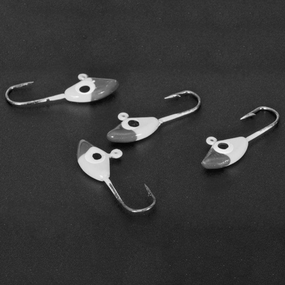 Set 10 / 12 Mồi Câu Cá Mùa Đông Bằng Chì Cứng 0.78g 0.5g 1.15g 1.75g