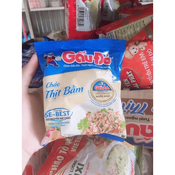 Cháo gấu đỏ ăn liền 50g/bịch