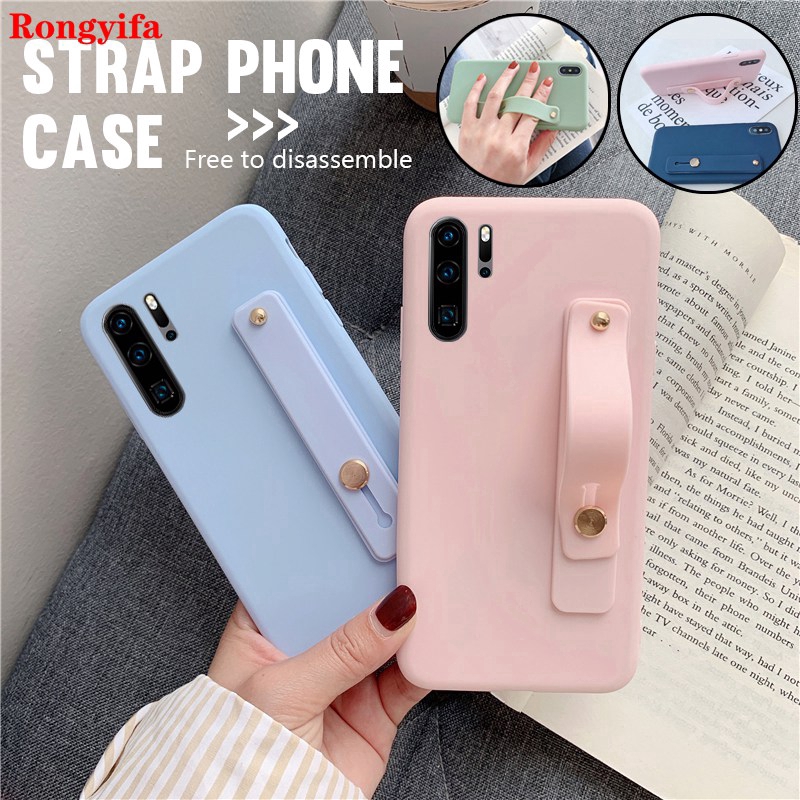 Ốp lưng silicon có dây đeo tay dành cho OPPO A53 2020 A32 Realme C15 C12 Reno 2f 2 Z A9 A5 2020 Realme 5i 5s 5 Pro 5 C3 XT X2 2 | BigBuy360 - bigbuy360.vn