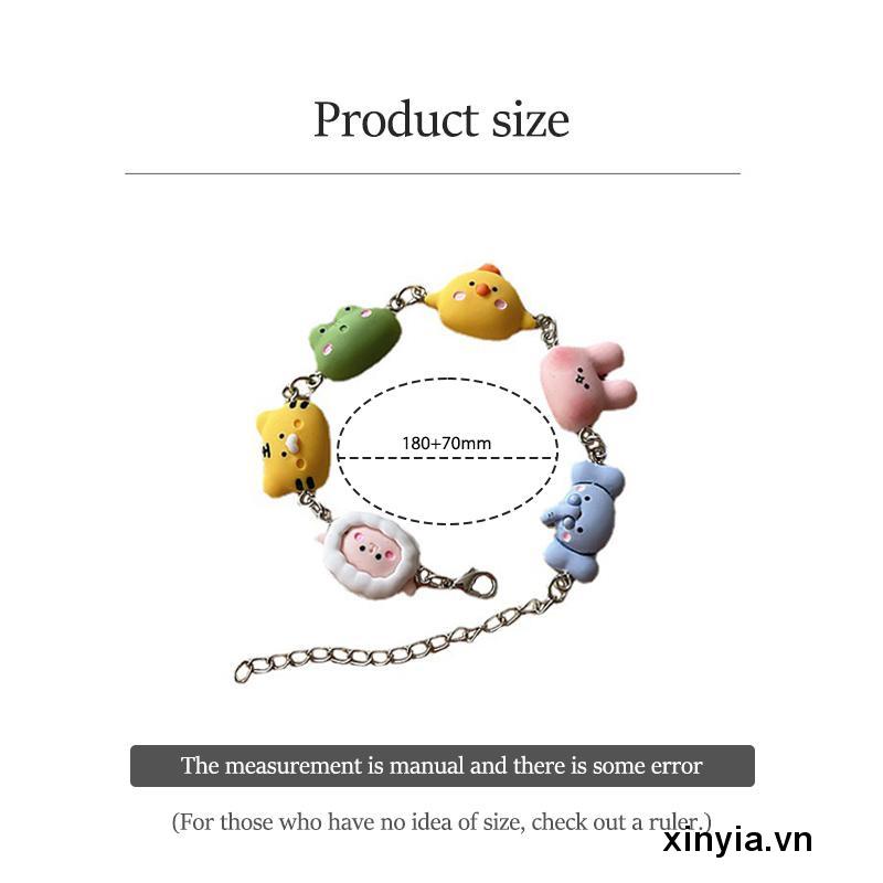 Vòng Đeo Tay Chất Liệu Mềm Mại Phong Cách Nhật Hàn Xinh Xắn Cho Nữ