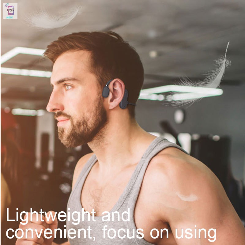 Tai Nghe Thể Thao Bluetooth 5.0 Móc Tai Không Dây Chống Mồ Hôi Thích Hợp Cho Chạy Bộ / Tập Gym / Chạy Bộ