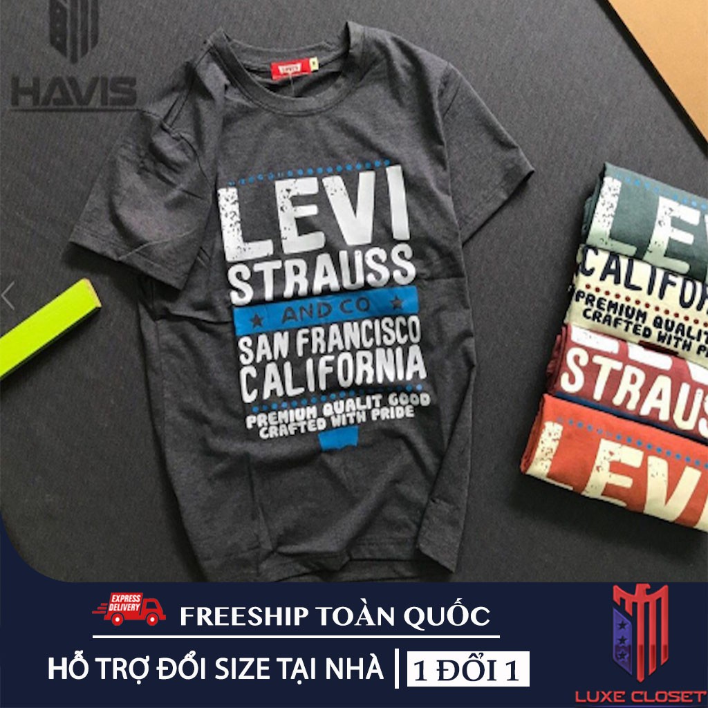 Áo thun nam cổ tròn Havis hàng xuất khẩu cực đẹp  - Thời Trang Havis - ASTD007