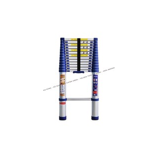 Thang nhôm rút đơn thợ điện nikawa chính hãng 3m2 nk-32, 3m8 nk-38, 4m4 nk-44, 4m8 nk-48 aluminium telescopic ladder
