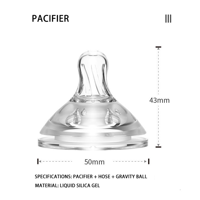 Ống Hút Gắn Bình Nước Bằng Silicone Chất Lượng Cao Cho Trẻ Em