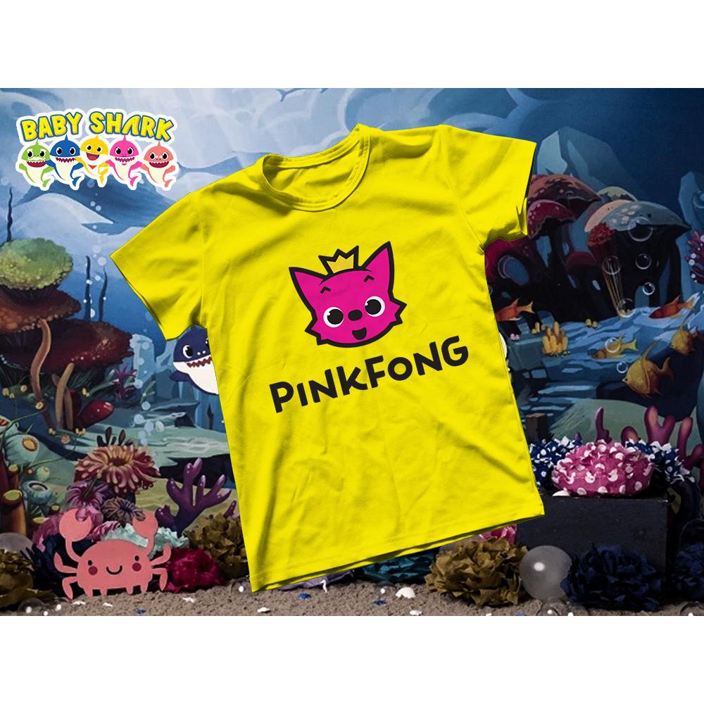 Áo thun Cotton Unisex - Movie - Baby Shark - Pinkfong