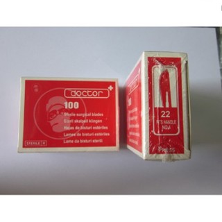 Lưỡi dao mổ số 22 hộp 100 cái