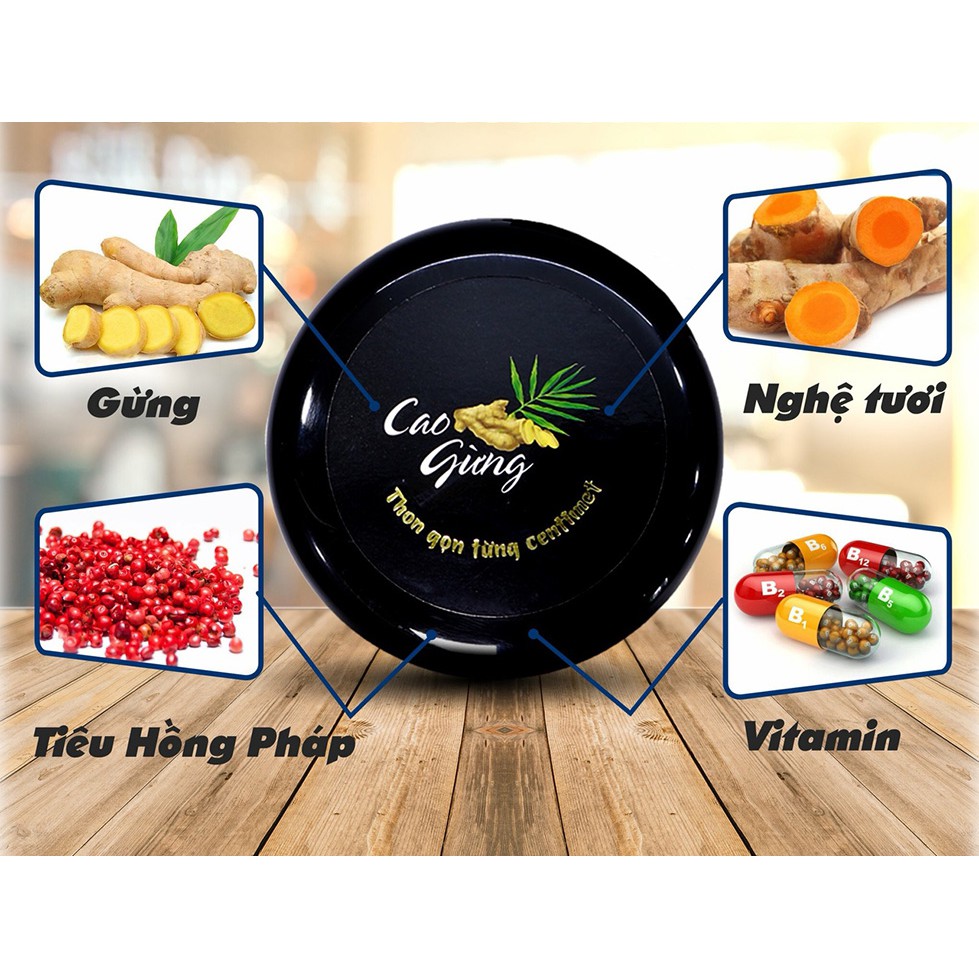 Cao Gừng Lá Rừng - Kem massage tan mỡ chính hãng