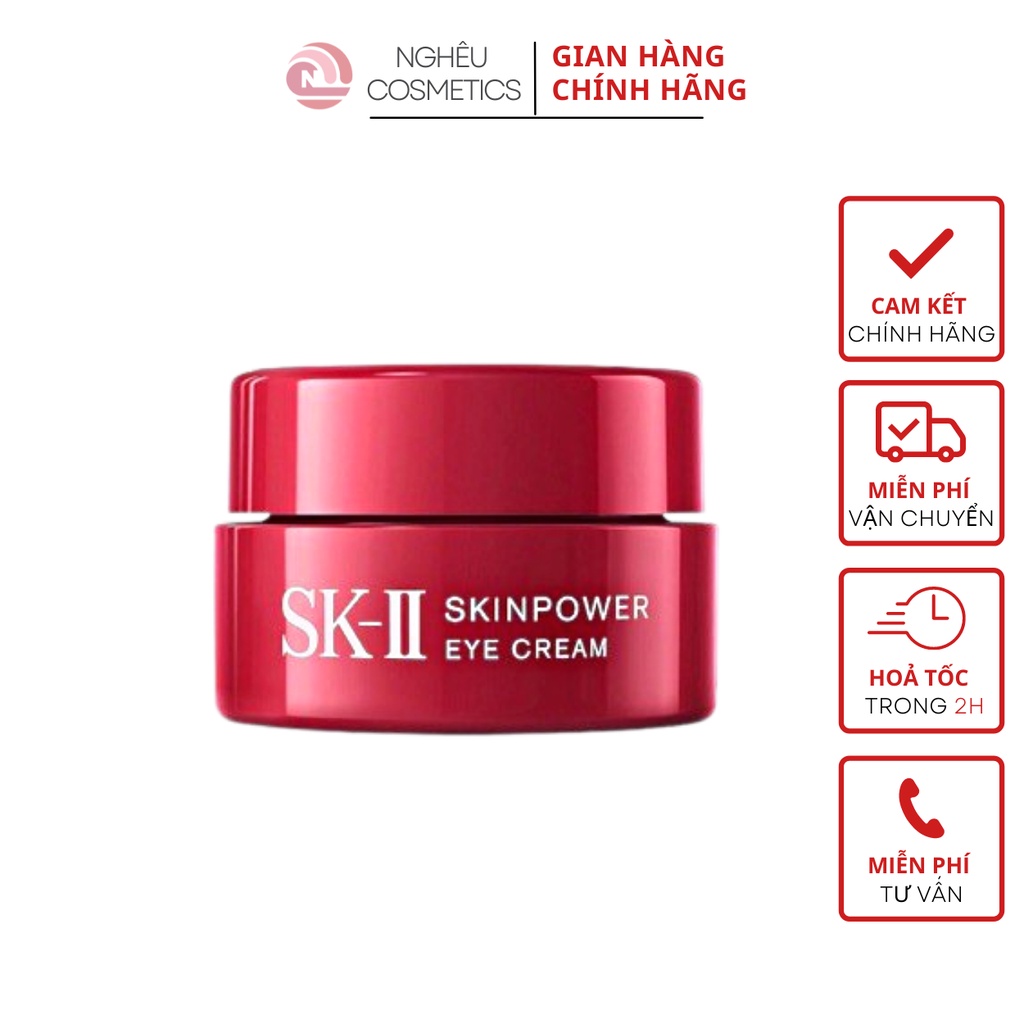 Kem Dưỡng Mắt Sk ii Giảm Thâm Bọng Nếp Nhăn Mắt Mini Mẫu Mới Nội Địa Nhật