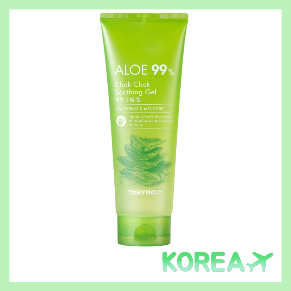 Gel lô hội làm dịu TONYMOLY 99% Chok Chok aloe 250ml