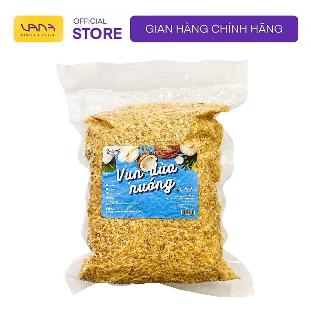Vụn dừa nướng Bến Tre