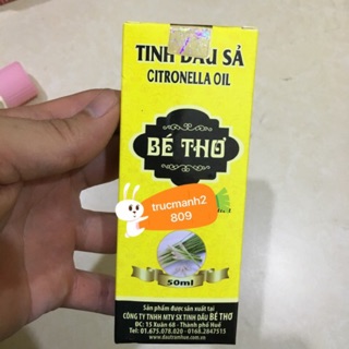 Tinh dầu sả Bé Thơ