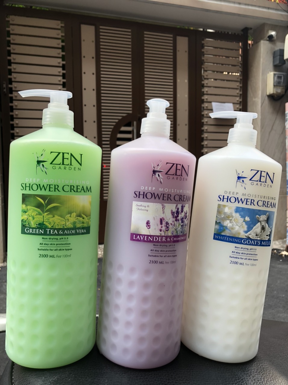 Sữa tắm Zen 2100ml | Siêu to khổng lồ 2100ml | Lavender - Trà xanh nha đam - Sữa dê