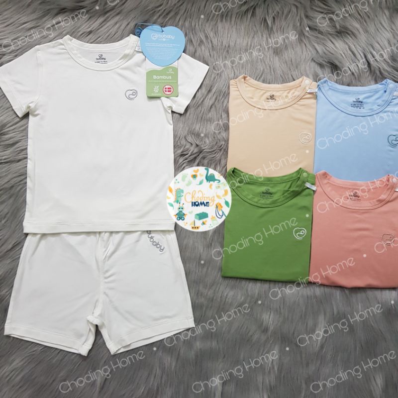 Bộ Cộc Tay Cài Vai BU Bambus B3 • 9-12M 12-18M 18-24M 2-3Y 3-4Y • Choding Home