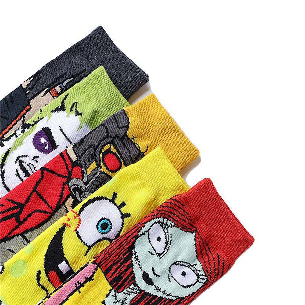 Đôi Vớ Cotton Thoải Mái Hóa Trang Nhân Vật Hoạt Hình Spider-Man Venom