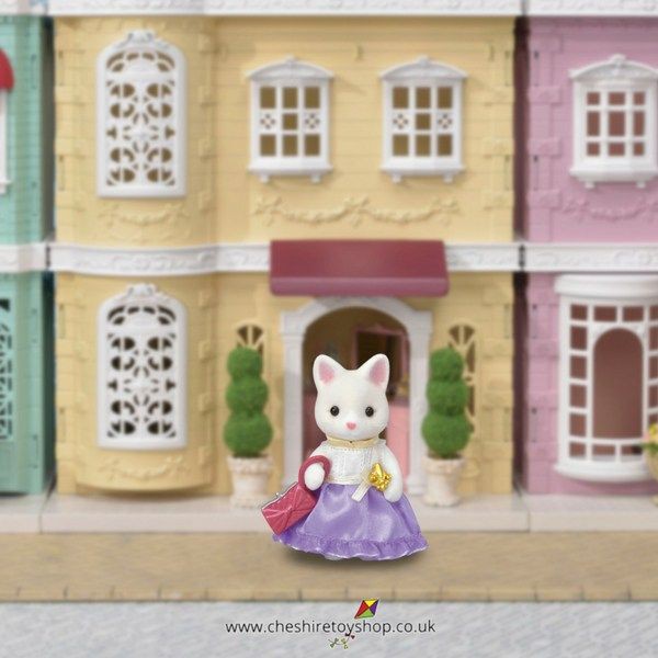 Đồ chơi nhập vai Town Girl Series Silk Cat Epoch Sylvanian Families