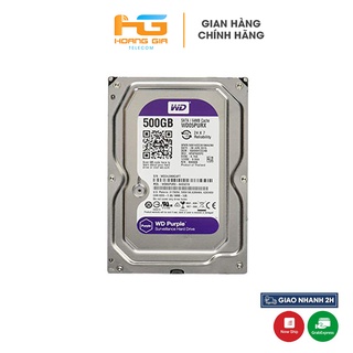 Ổ cứng camera hdd wd purple 500gb - bảo hành 24 tháng
