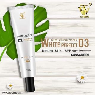 Kem top white d3 40++++