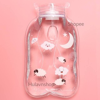 Túi Sưởi Chườm Nước Nóng Lạnh Mini Trong Suốt hình đáng yêu cầm tay( chọn mẫu)