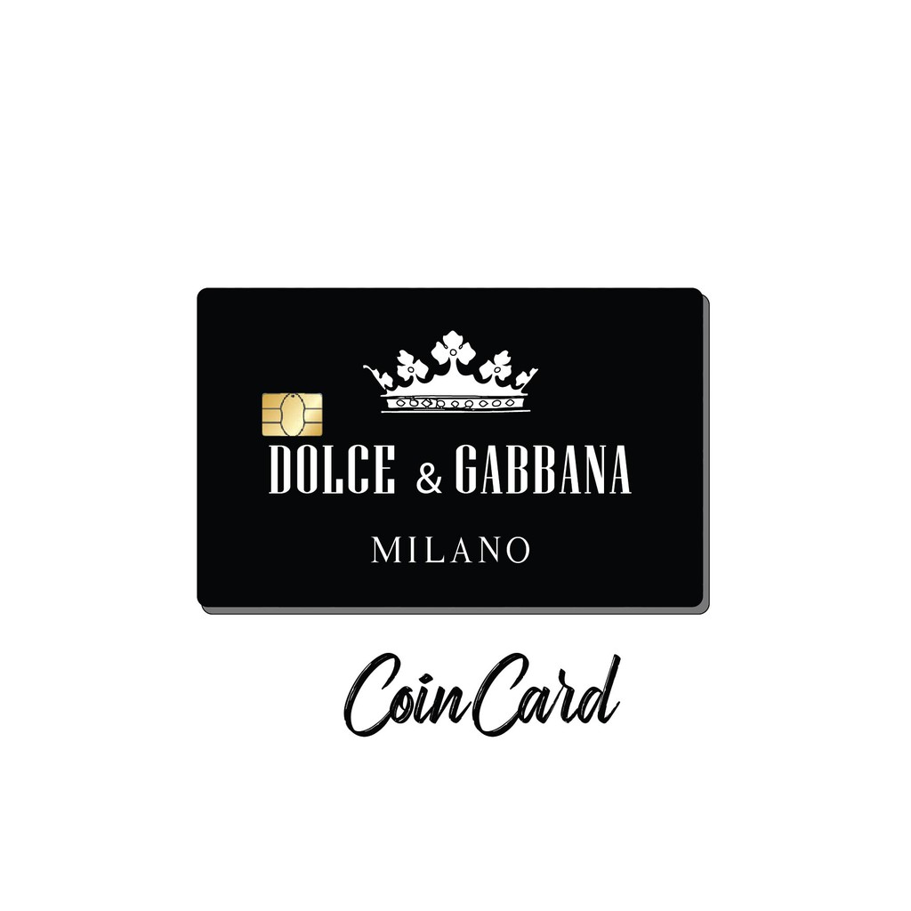 &quot; LV - DIor - DG - GUCCI &quot;  LUXURY BRAND (Sticker/Miếng dán Thẻ ATM, Tín dụng)  | Dán thẻ ATM CoinCard