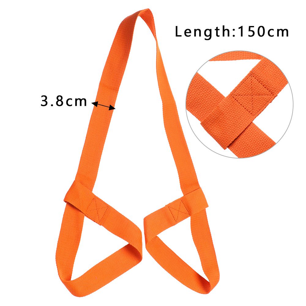 Dây Đeo Thảm Tập Yoga Bằng Vải Canvas Tùy Chỉnh Tiện Dụng Cho Tập Yoga/ Thể Thao Nhiều Màu Sắc