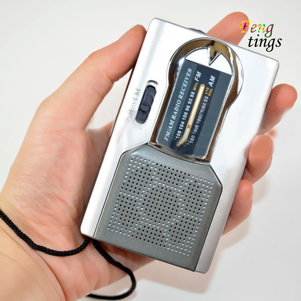 Radio Am / Fm Mini Bỏ Túi Dc 3v