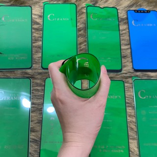 Kính cường lực Samsung đủ mã, ceramic dẻo, full màn, Bóng trong suốt, không vỡ cạnh mẻ viền