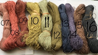 Sợi cói se cuộn - 35k/ cuộn 100gr
