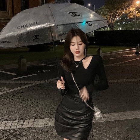 Happy-store ❤️ Áo mặc trong tay dài buộc cổ