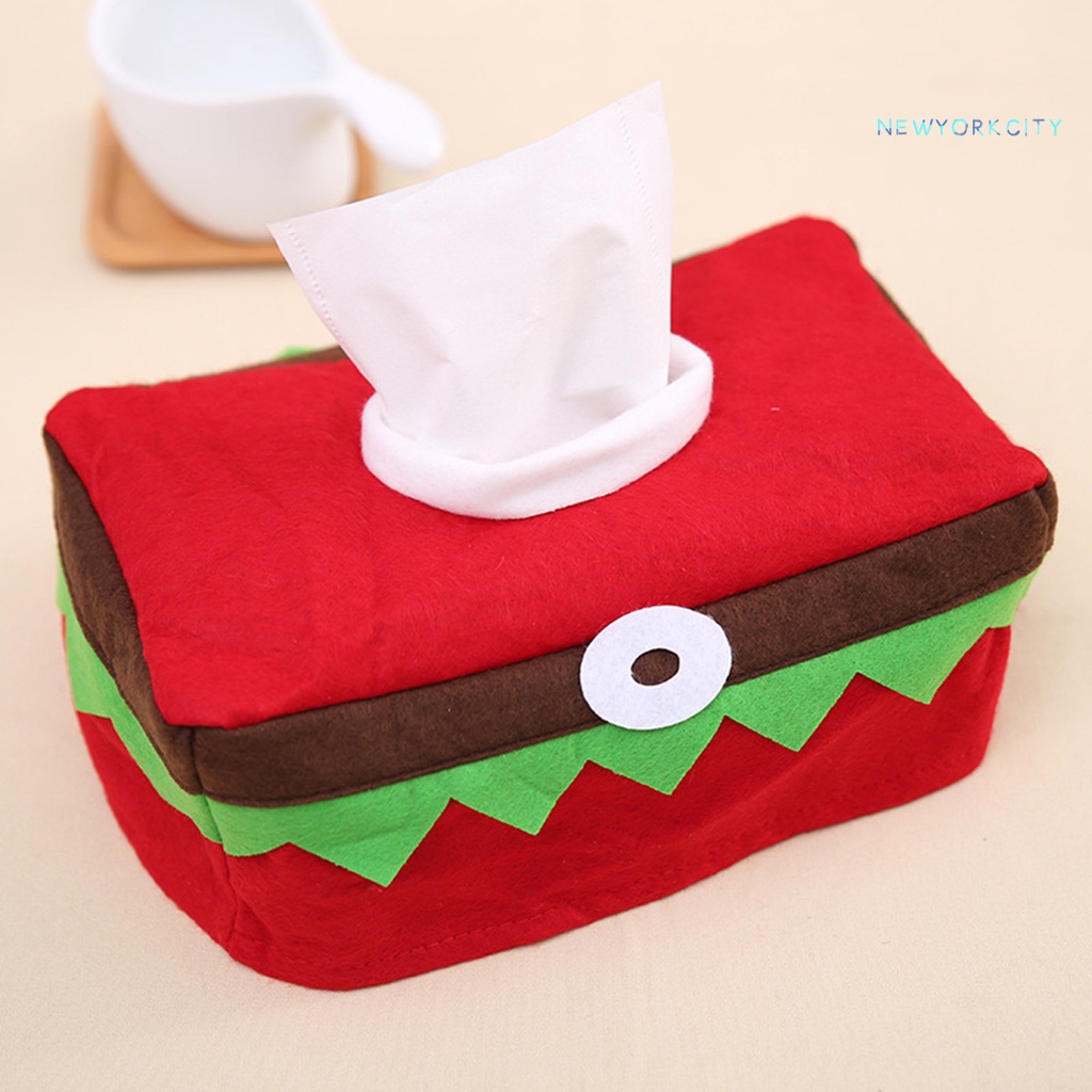 Vỏ Hộp Đựng Khăn Giấy Có Thể Gập Lại Trang Trí Giáng Sinh