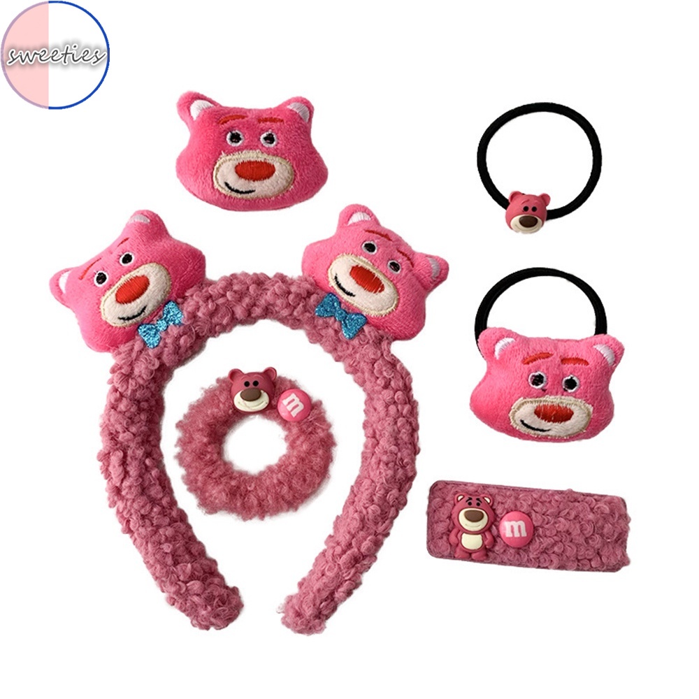 Băng đô cài tóc rửa mặt Hình Tai Gấu Dễ Thương Cho Nữ