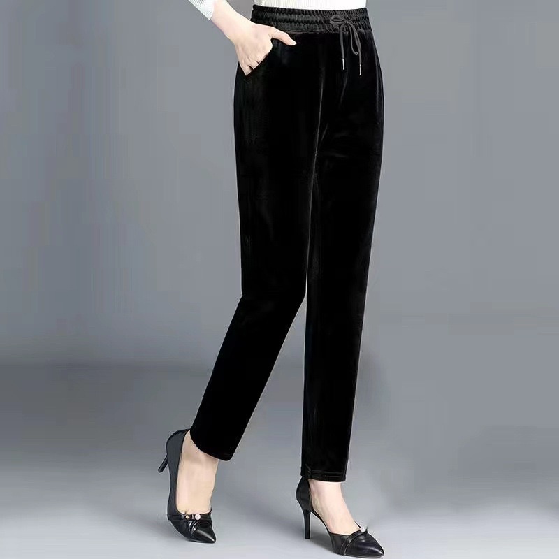 Quần Nhung trung niên thu đông 2021