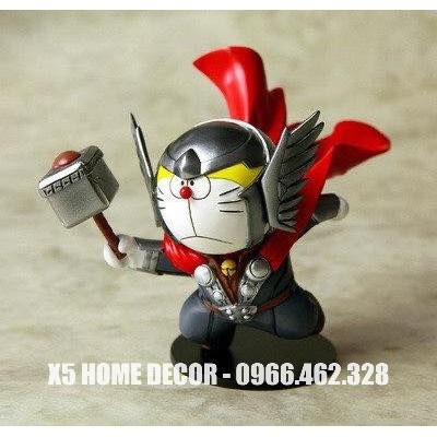 Doraemon Avenger Marvel, Doraemon siêu anh hùng, Ironman, Thor, Batman, Captain - siêu anh hùng doraemon dễ thương