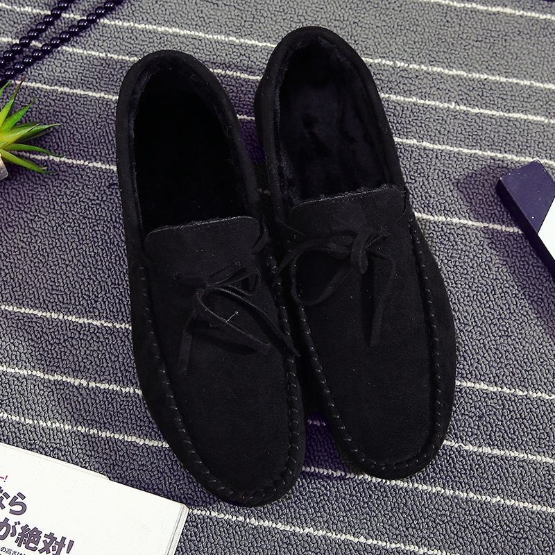 Giày Lười Da Phong Cách Hàn Quốc Thời Trang Cho Nam