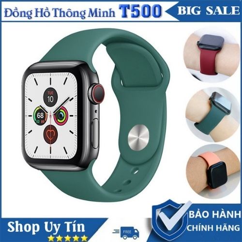 Đồng Hồ Thông Minh T500+ Plus Seri 6, Smart Watch , Nghe Gọi Kết Nối Bluetooth 5.0, Size 44mm