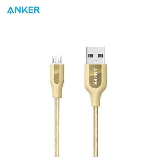 Dây Cáp Sạc A8133 Anker - Anker 6ft / 1.8m Micro Usb 18 Tháng