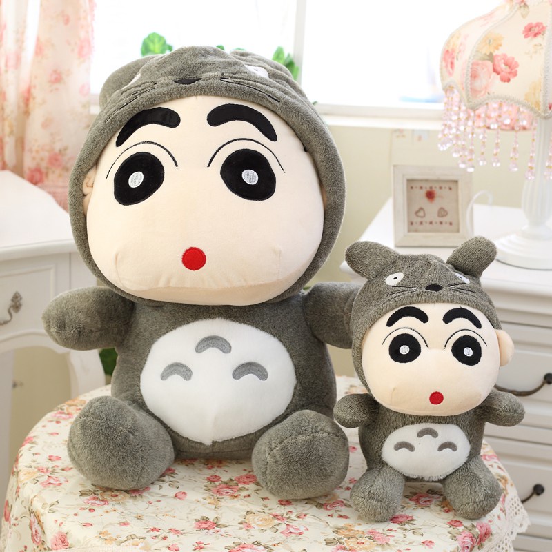 Shin cậu bé bút chì cosplay totoro - Gấu Bông Shin nhồi bông cao cấp 4 size | Gấu Bông Hama