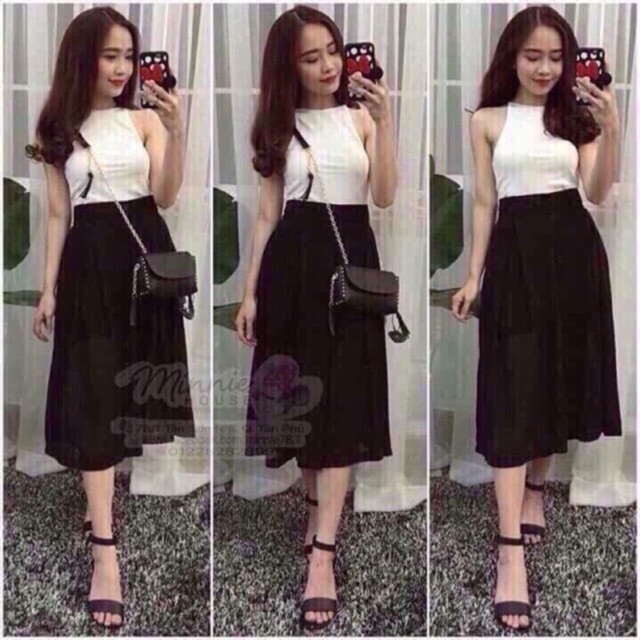 Quần ống rộng voan siêu đẹp cực dễ phối đồ kèm chụp thật | BigBuy360 - bigbuy360.vn