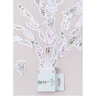 Bộ 46 Sticker Hoa Tuyết E118