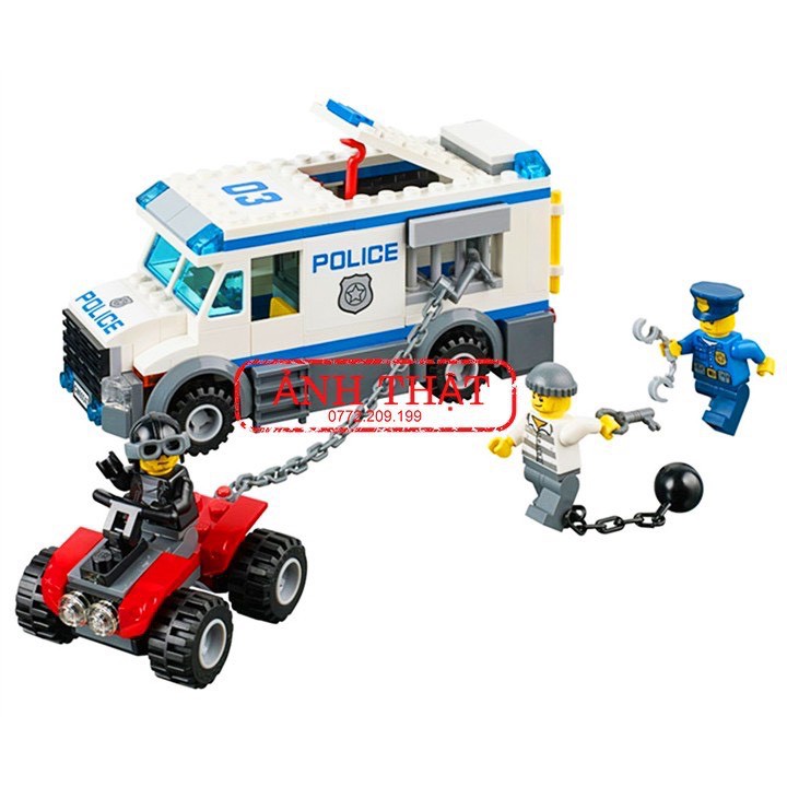 Xếp Hình Ninjago Xe Cảnh Sát 10418 / 198