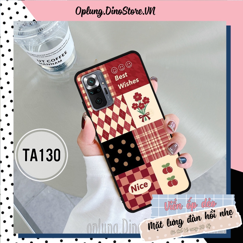 Ốp lưng Xiaomi Redmi 10/Redmi Note 10 4G/Note 10 5G/Note 10s/Redmi Note 10 Pro in hình họa tiết kẻ Caro bảo vệ camera.