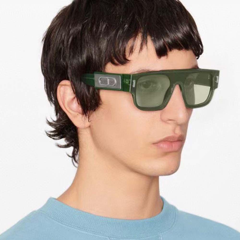 TWINKLE Kính Mát Chống Tia UV Họa Tiết Da Báo Phong Cách Retro